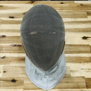 AF Absolute Fencing Level 1 350N HEMA Foil Epee Saber Mask Helmet Silver Medium